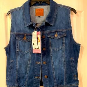ENJEAN Denim Vest NWT